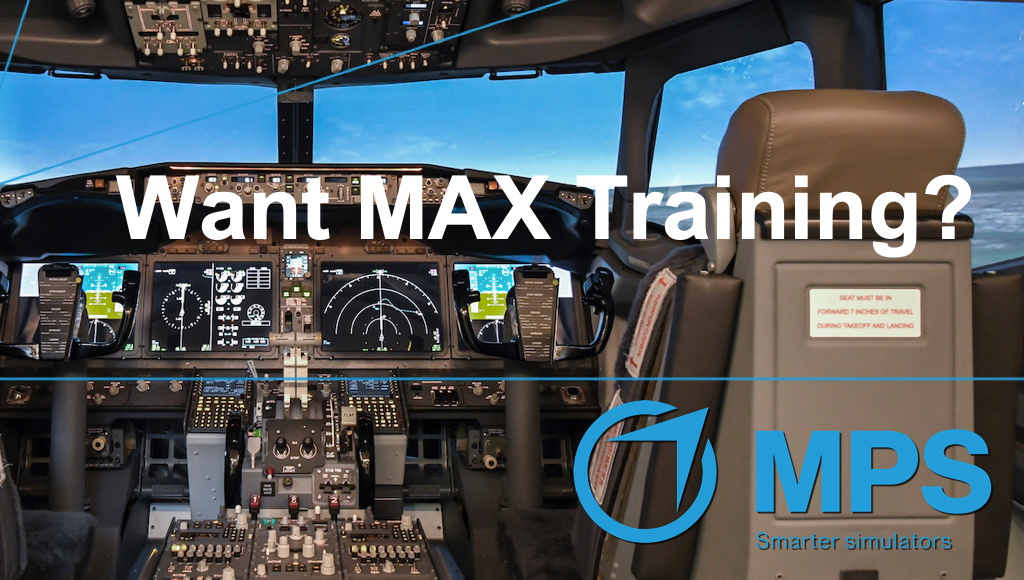 B737 MAX Training on MPS FTD