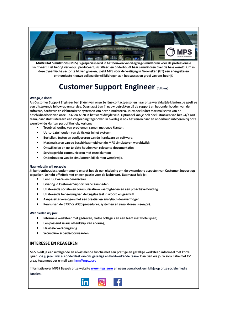 Vacature Customer Service Engineer 20230324 (1)1024_1